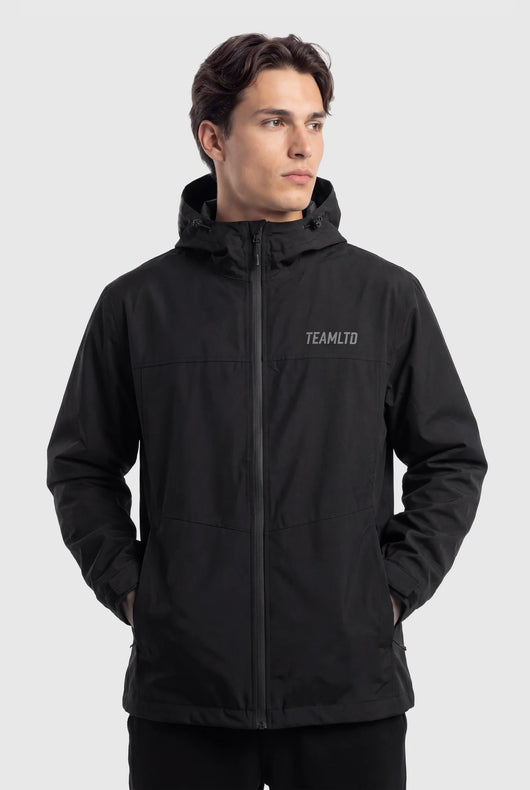 TEAMLTD - ESSENTIAL RAIN SHELL | Black