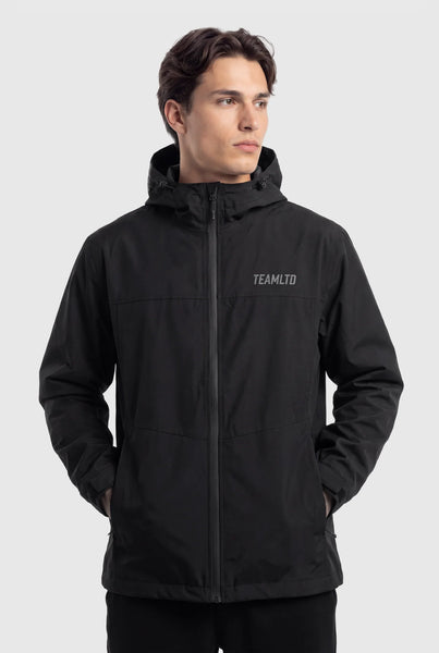 TEAMLTD - ESSENTIAL RAIN SHELL | Black