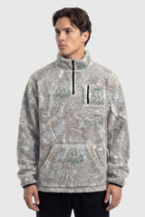 TEAMLTD - WOODLAND SHERPA 1/4 ZIP | Camo