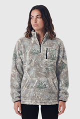 TEAMLTD - WOODLAND SHERPA 1/4 ZIP | Camo