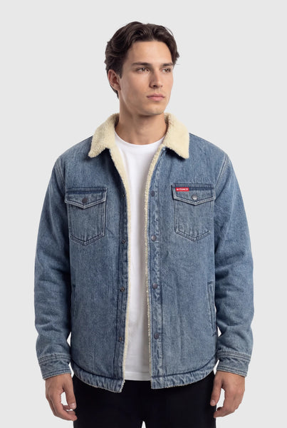 TEAMLTD - RIDGELINE SHERPA JACKET | Denim