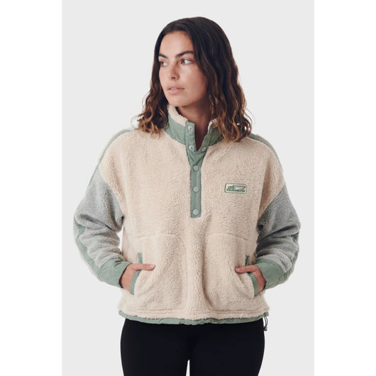 TEAMLTD - TRAILHEAD SHERPA PULLOVER | Cream