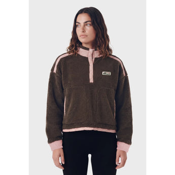 TEAMLTD - TRAILHEAD SHERPA PULLOVER | Espresso