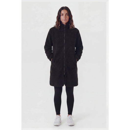 TEAMLTD - AFTER HOURS SHERPA COAT | Black