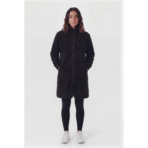 TEAMLTD - AFTER HOURS SHERPA COAT | Black
