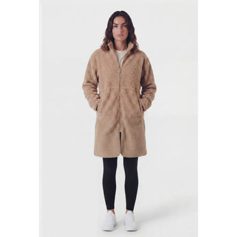 TEAMLTD - AFTER HOURS SHERPA COAT | Camel