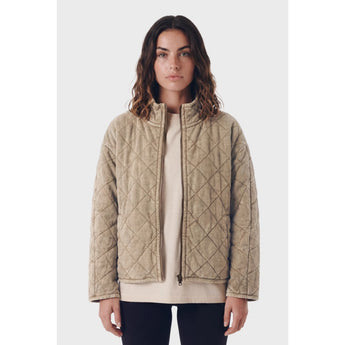 TEAMLTD - NORTHWAY QUILTED JACKET | Washed Khaki