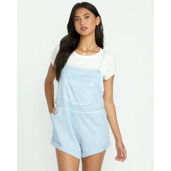 BILLABONG - WILD PURSUIT SHORT OVERALL | WASHED CHAMBRAY - The Cabana.ca