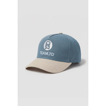 TEAMLTD - LOGO SNAPBACK | Cream Blue - The Cabana.ca