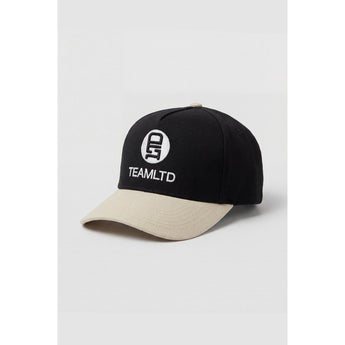 TEAMLTD - LOGO SNAPBACK | Cream Black - The Cabana.ca