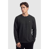 TEAMLTD - NORTHSHORE WAFFLE LONG SLEEVE | Black