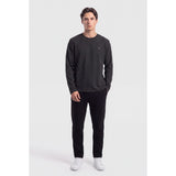 TEAMLTD - NORTHSHORE WAFFLE LONG SLEEVE | Black