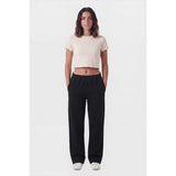 TEAMLTD - LUSH WIDE LEG SWEATPANT | Black