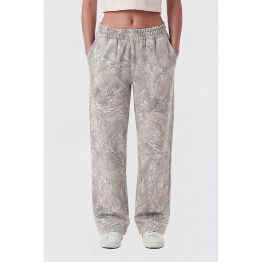 TEAMLTD - LUSH WIDE LEG SWEATPANT | Washed Camo
