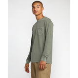 RVCA - PTC PIGMENT LONGSLEEVE TEE | SAGE LEAF