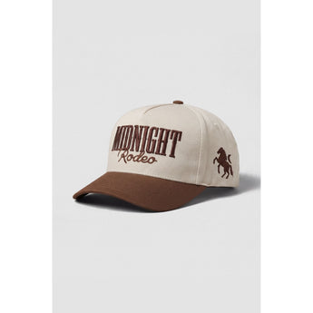 TEAMLTD - MIDNIGHT RODEO SNAPBACK | Cream Brown