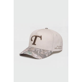 TEAMLTD - MONOGRAM SNAPBACK | Cream Camo