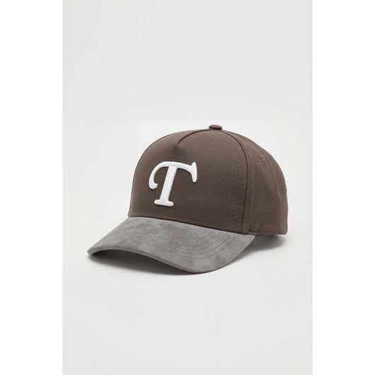 TEAMLTD - MONOGRAM SNAPBACK | Brown Grey