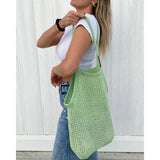 SAND CLOUD -  NET MARKET BAGS | SAGE