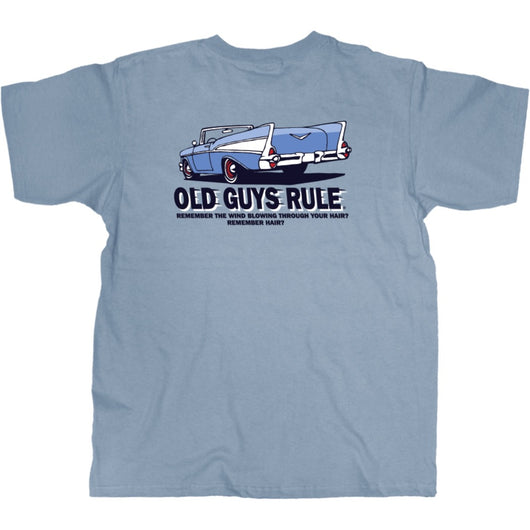 OLD GUYS RULE - WIND IN MY HAIR | BLUE