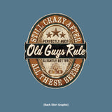 OLD GUYS RULE - CRAZY BEERS | Blue