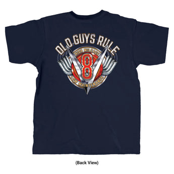 OLD GUYS RULE - V8 HIGH MILEAGE | Navy