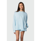 TEAMLTD - OVERSIZED CREWNECK | Ice Blue - The Cabana.ca