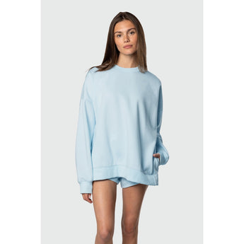 TEAMLTD - OVERSIZED CREWNECK | Ice Blue - The Cabana.ca