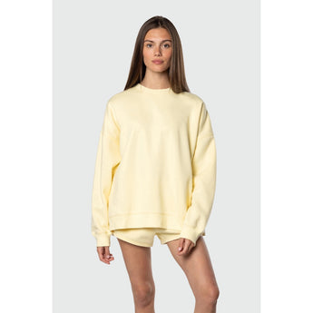 TEAMLTD - OVERSIZED CREWNECK | Butter Yellow - The Cabana.ca