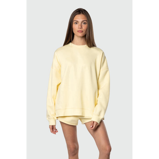 TEAMLTD - OVERSIZED CREWNECK | Butter Yellow - The Cabana.ca