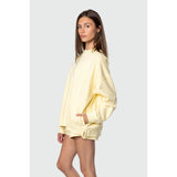 TEAMLTD - OVERSIZED CREWNECK | Butter Yellow - The Cabana.ca
