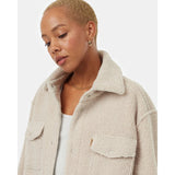 TENTREE - WOMENS SUNDAY JACKET.| Pale Oak