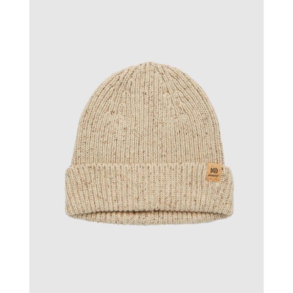 TENTREE - BRISTOW FLECK BEANIE | Warm Oak Nep