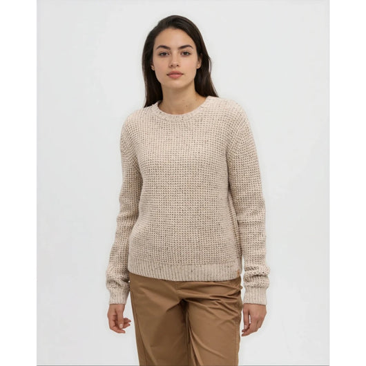 TENTREE -  MORRELL FLECK SWEATER | Pale Oak Heather Fleck