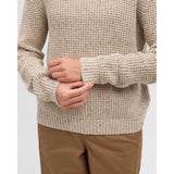 TENTREE -  MORRELL FLECK SWEATER | Pale Oak Heather Fleck
