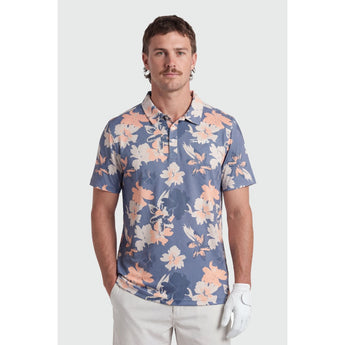TEAMLTD - PAR-TEE POLO | Blue Hibiscus - The Cabana.ca
