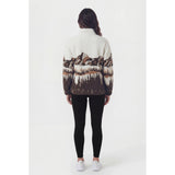 TEAMLTD - PEAKS SHERPA UNISEX PULLOVER | Brown