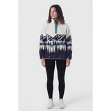 TEAMLTD - PEAKS SHERPA UNISEX PULLOVER | Navy