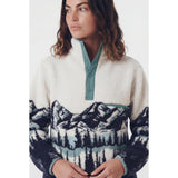 TEAMLTD - PEAKS SHERPA UNISEX PULLOVER | Navy