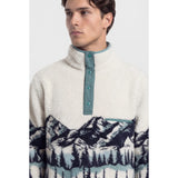 TEAMLTD - PEAKS SHERPA UNISEX PULLOVER | Navy