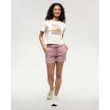 TENTREE - TENCEL INSTOW SHORT | Vintage Mauve
