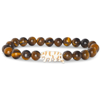 FAHLO - TIGER TRACKING BRACELET | Tiger's Eye