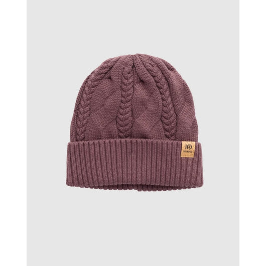 TENTREE - FIRTH BEANIE | Mauve Stone