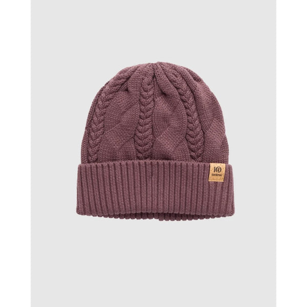 TENTREE - FIRTH BEANIE | Mauve Stone