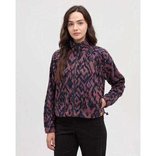 TENTREE -  PALISADES FULL ZIP | Mauve Stone Sunset Plains