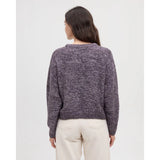 TENTREE -  WOMENS CRESCENT SWEATER | Plum Royale Blend