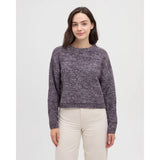 TENTREE -  WOMENS CRESCENT SWEATER | Plum Royale Blend