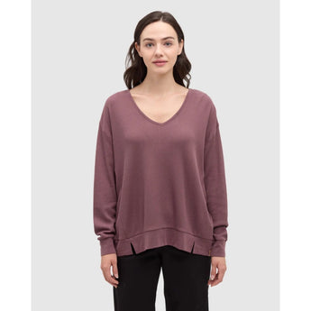 TENTREE - MEYER LONGSLEEVE | Mauve Stone