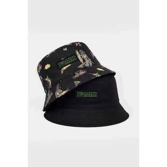 TEAMLTD - BUCKET HAT (REVERSIBLE) | Catch Of The Day Black