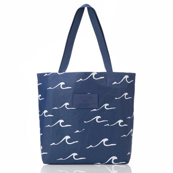 ALOHA COLLECTION - Reversible Tote Bag | Seaside Navy